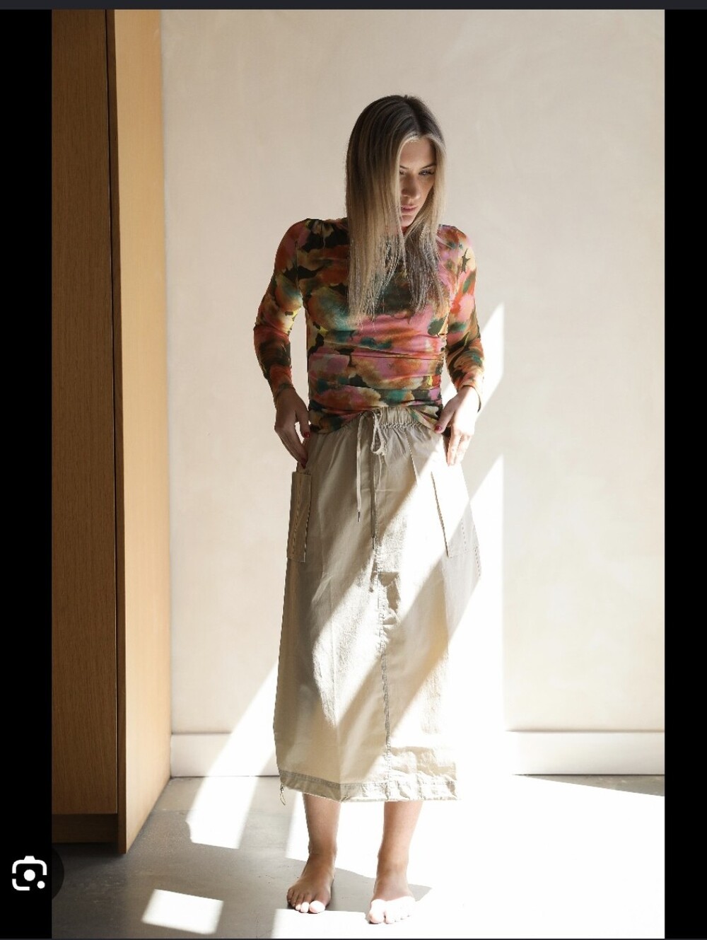 Rails Tatiana Skirt In Tidal Foam Medium